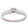 Platinum 0.25ct Princess Cut Diamond Solitaire Ring
