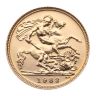 1982 Elizabeth II Decimal Portrait UK Half Sovereign Coin