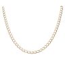 9ct Yellow Gold Curb Chain 18"