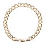 9ct Yellow Gold Curb Bracelet 8"