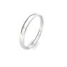 Platinum Slight Court Wedding Band 2.5mm
