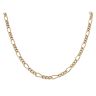 9ct Yellow Gold Figaro Chain 18"