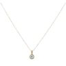 18ct Yellow Gold 0.30ct Brilliant Cut Diamond Solitaire Pendant And Chain 18"