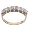 9ct Yellow Gold Cubic Zirconia Eternity Ring