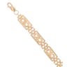 9ct Yellow Gold Infinity Fancy Bracelet 7"