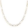 9ct Yellow Gold Figaro Chain 24"