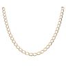 9ct Yellow Gold Curb Chain 22"