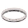 18ct White Gold Wedding Band 3.3mm