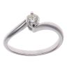 18ct White Gold 0.33ct Brilliant Cut Diamond Solitaire Ring