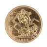 1908 Edward VII Large Head UK Full Sovereign Coin