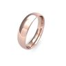 18ct Rose Gold Traditional Court Wedding Band 5mm