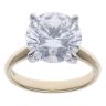 9ct Yellow Gold 5.00ct Brilliant Cut Lab Grown Diamond Solitaire Ring