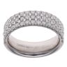 Platinum 1.00ct Brilliant Cut Diamond Fancy Ring