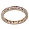 9ct Yellow Gold Cubic Zirconia Full Eternity Ring