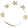 18ct Yellow Gold Butterflies Bracelet 8"