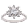 18ct White Gold 1.30ct Brilliant Cut Diamond Cluster Ring