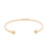 9ct Yellow Gold Plain Torque Bangle