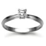 Platinum 4 Claw 0.25ct Diamond Solitaire Ring