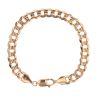 9ct Yellow Gold Curb Bracelet 8"