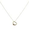 18ct Yellow Gold Tiffany Elsa Peretti Open Heart Pendant and Chain 16"