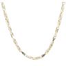 14ct Yellow Gold Greek Key Fancy Chain 22"