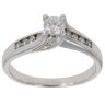 18ct White Gold 0.50ct Brilliant Cut Diamond Solitaire Ring