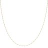 Gold Plated Silver Singapore Chain 18"