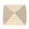 9ct Yellow Gold Pyramid Ring