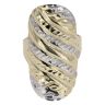 14ct Yellow And White Gold Fancy Ring