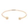 9ct Yellow Gold Plain Torque Bangle