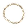 9ct Yellow Gold Curb Bracelet 7"