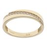 9ct Yellow Gold Cubic Zirconia Half Eternity Ring