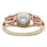 9ct Yellow and Rose Gold Pearl Tree Of Life Clogau Ring
