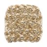 9ct Yellow Gold Five Row Keeper Ring