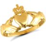 9ct Yellow Gold Claddagh Ring