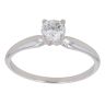 18ct White Gold 0.50ct Brilliant Cut Diamond Solitaire Ring