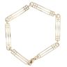 9ct Yellow Gold Rennie Mac Bracelet 6.5"