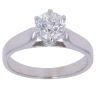 18ct White Gold 1.00ct Brilliant Cut Diamond Solitaire Ring