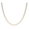 9ct Yellow Gold Square Curb Chain 18"