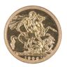 1906 Edward VII Large Head UK Full Sovereign Coin