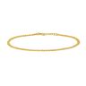 22ct Yellow Gold Cuban Curb Gents Bracelet