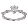 18ct White Gold 0.65ct Brilliant Cut Diamond Solitaire Ring
