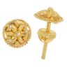 22ct Yellow Gold Florette Stud Earrings