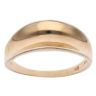9ct Yellow Gold Concave Signet Ring