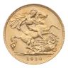 1914 George V Large Head UK Half Sovereign Coin