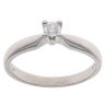 Platinum 0.15ct Brilliant Cut Diamond Solitaire Ring