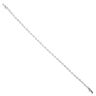 9ct White Gold 0.90ct Diamond Bracelet 7"