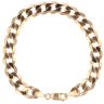 9ct Yellow Gold Curb Bracelet 8"