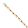 9ct Yellow Gold Fancy Bracelet 7.5"