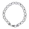 Silver Anchor Bracelet 8.5" By Icesia